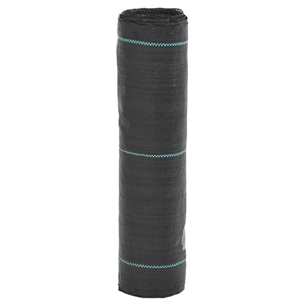 Unkrautfolie Schwarz 1x10 m PP