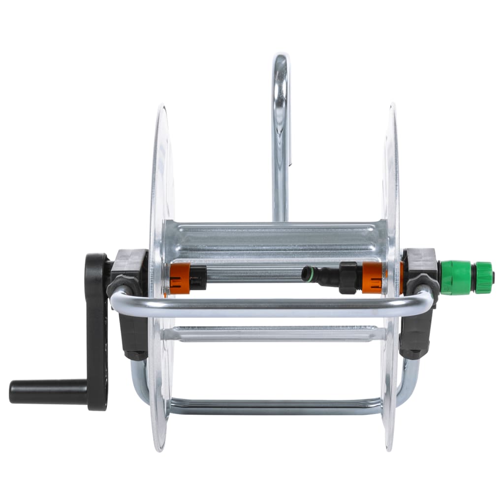 vidaXL Schlauchtrommel Wandmontage für 50m 1/2" oder 35m 3/4" Schlauch