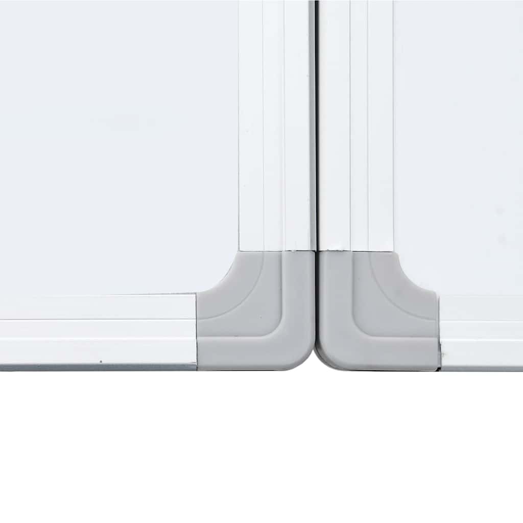 vidaXL Magnetisches Whiteboard Klappbar 120x80x1,7 cm Aluminium