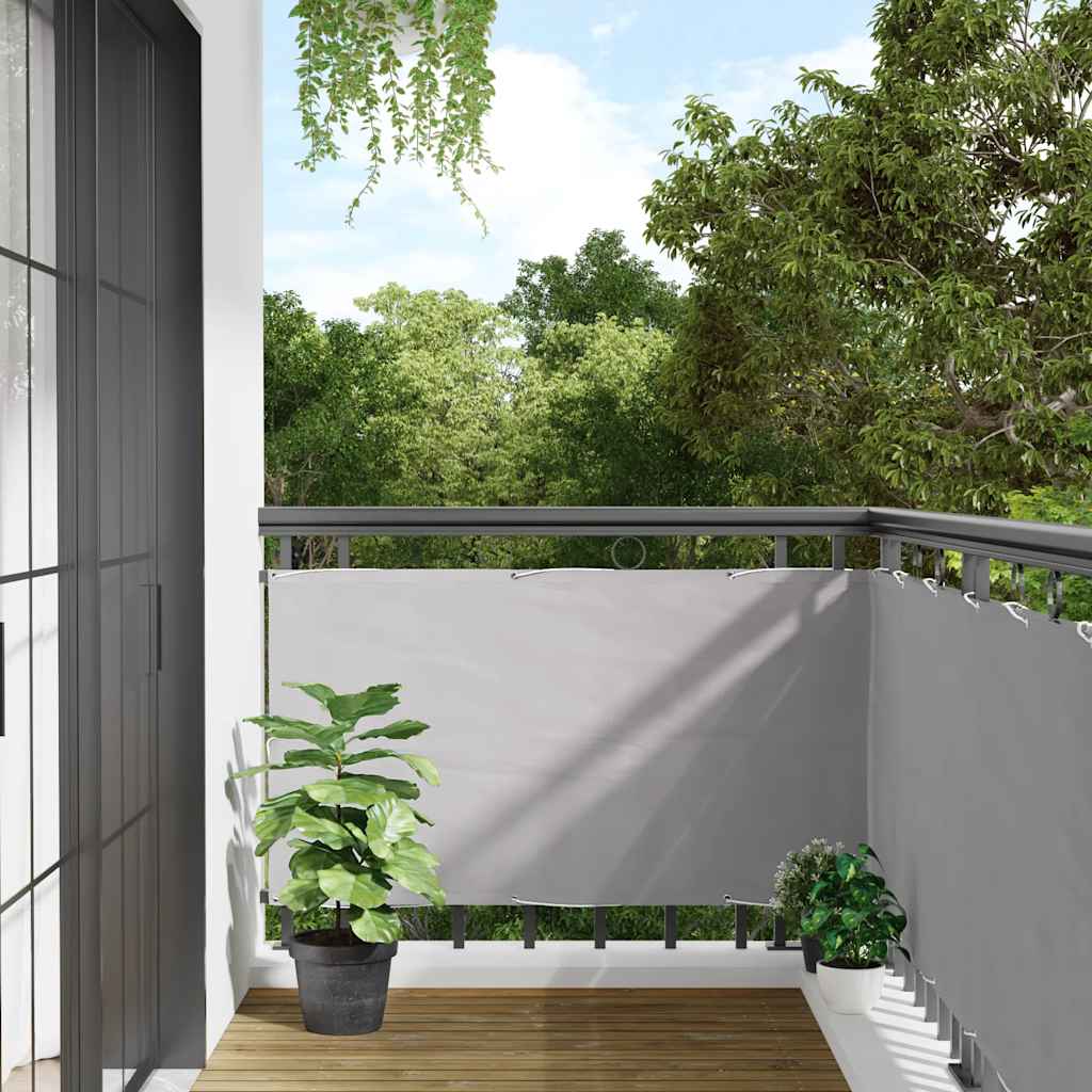 vidaXL Balkon-Sichtschutz Anthrazit 300x75 cm PVC