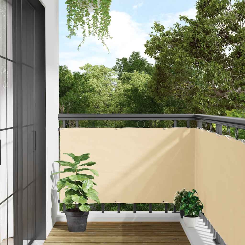 vidaXL Balkon-Sichtschutz Anthrazit 300x75 cm PVC