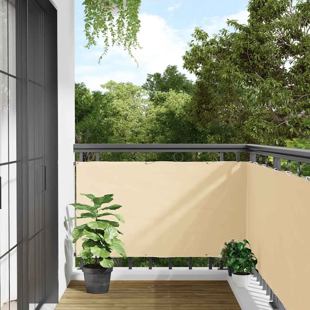 vidaXL Balkon-Sichtschutz Anthrazit 300x75 cm PVC