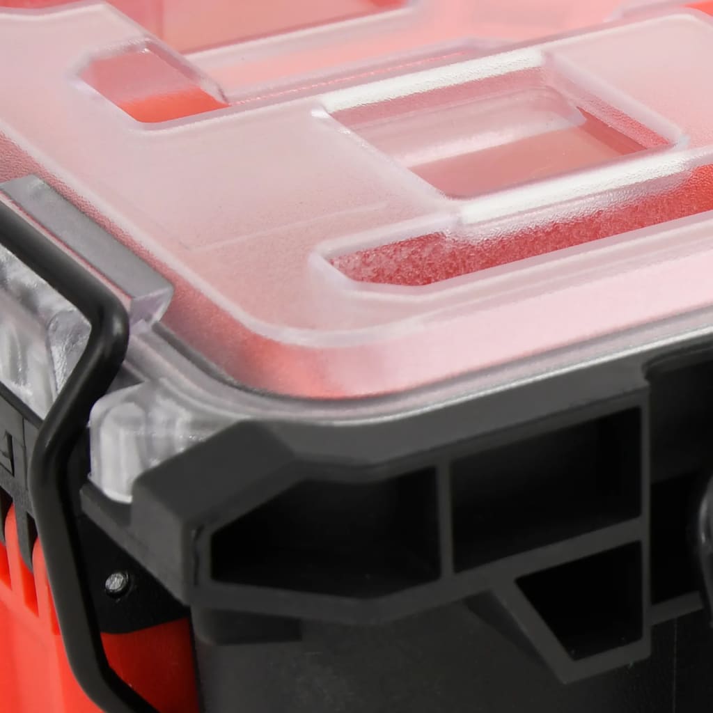 vidaXL Koffer für Flugreise Tragbar Schwarz 55,5x34,5x13,5 cm PP