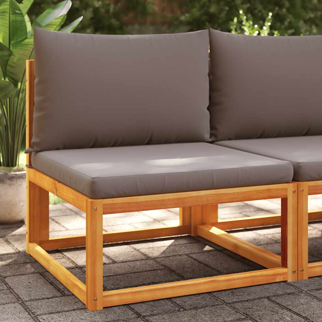 vidaXL Gartentisch 65x65x29 cm Massivholz Akazie