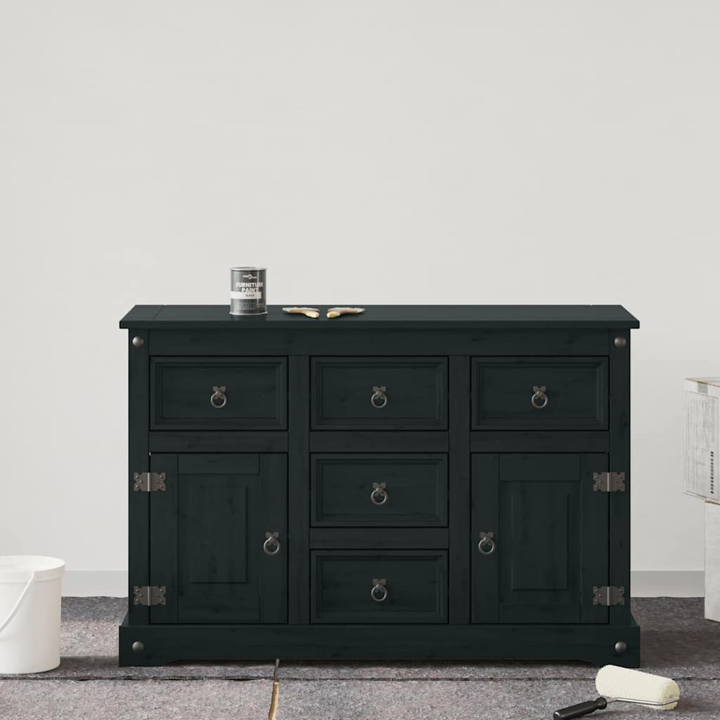 vidaXL Möbelfarbe Schwarz 10 x 10 x 12 cm Wall Print