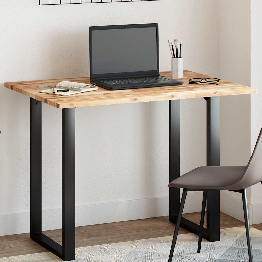 vidaXL Tischplatte Rechteckig 60x50x2 cm Massivholz Akazie