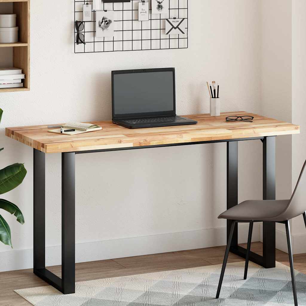 vidaXL Tischplatte Rechteckig 60x50x2 cm Massivholz Akazie