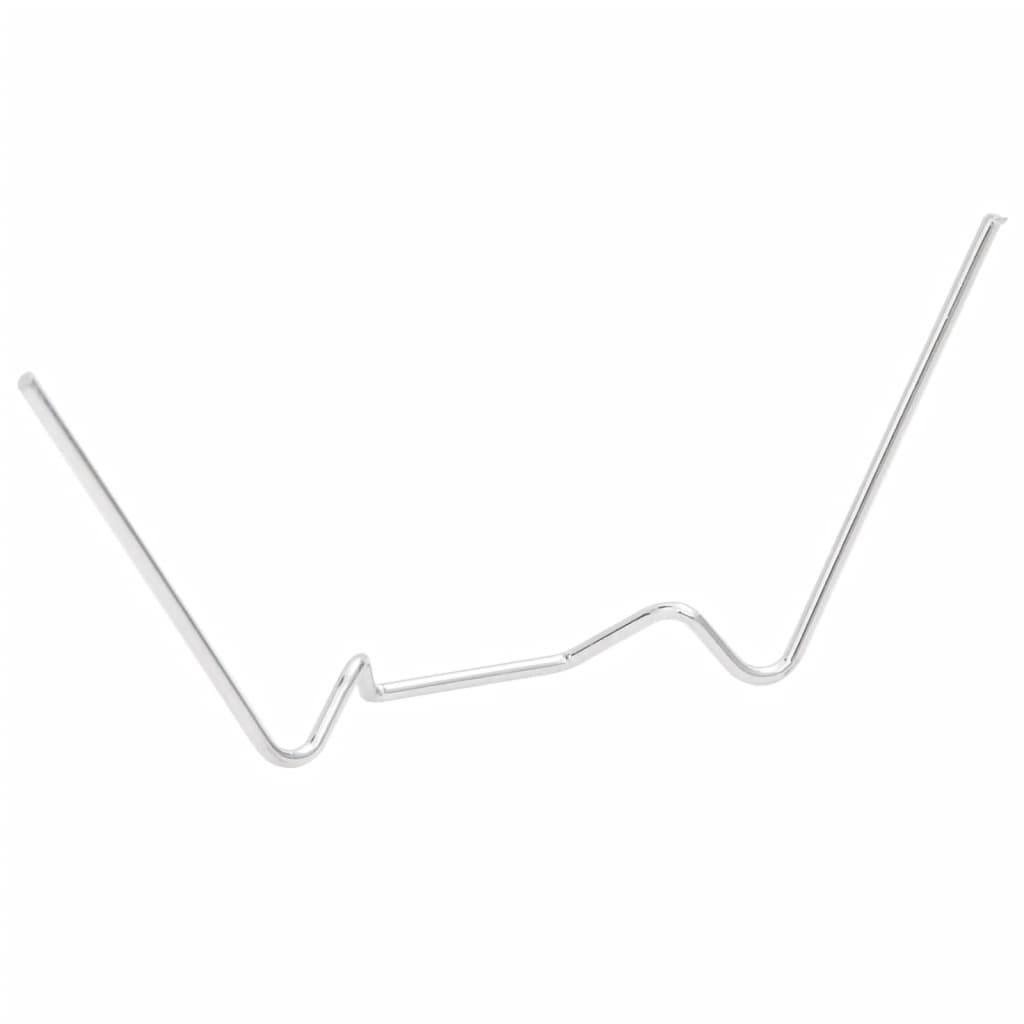 vidaXL Gewächshaus-Clips 50 Stk. W Typ Verzinkter Stahl