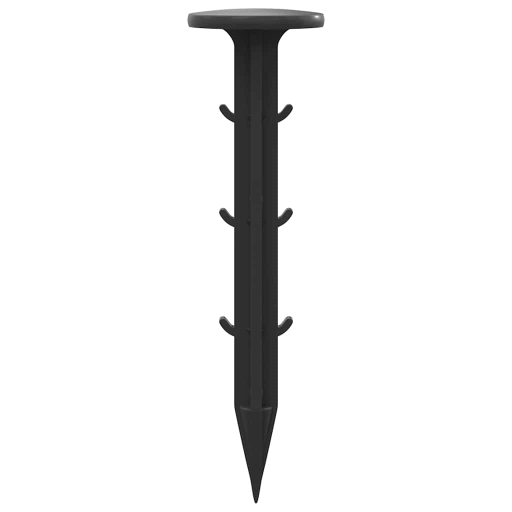Plastik-Pegs 100 pcs Schwarz Ø3 x 11 cm Kunststoff