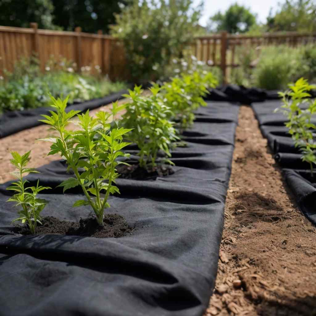 vidaXL Geotextil-Vlies Weiß 1x10 m Polyesterfaser