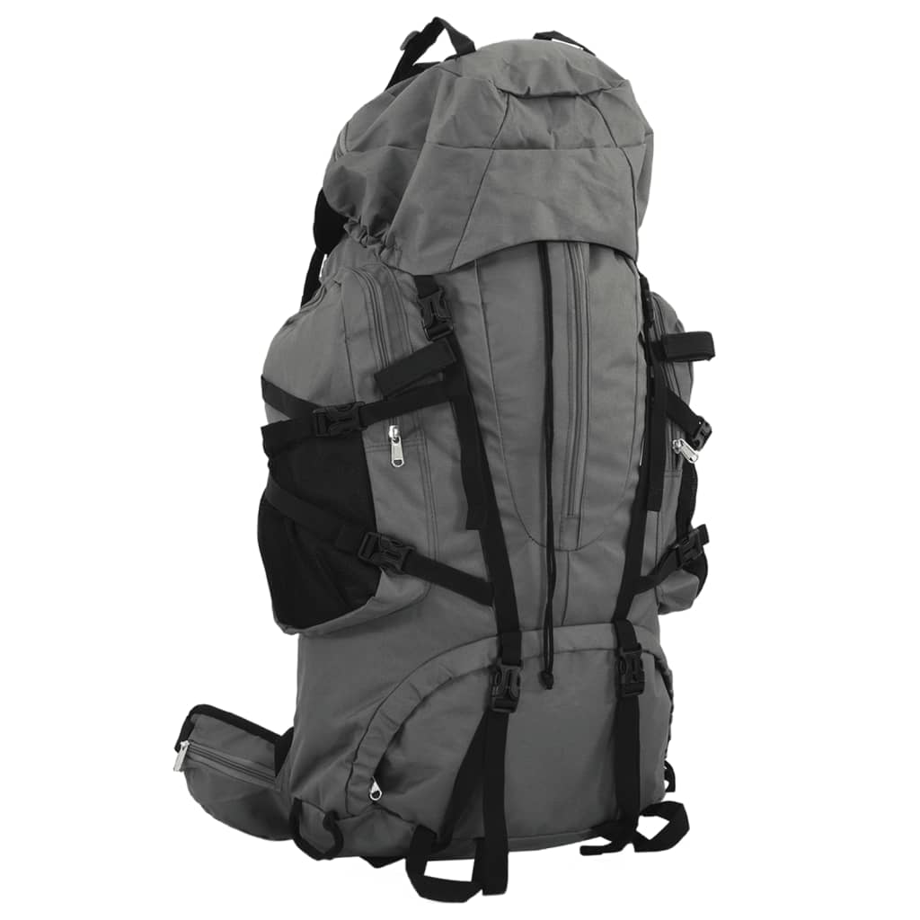 vidaXL Wanderrucksack Schwarz 60 L Oxford-Gewebe