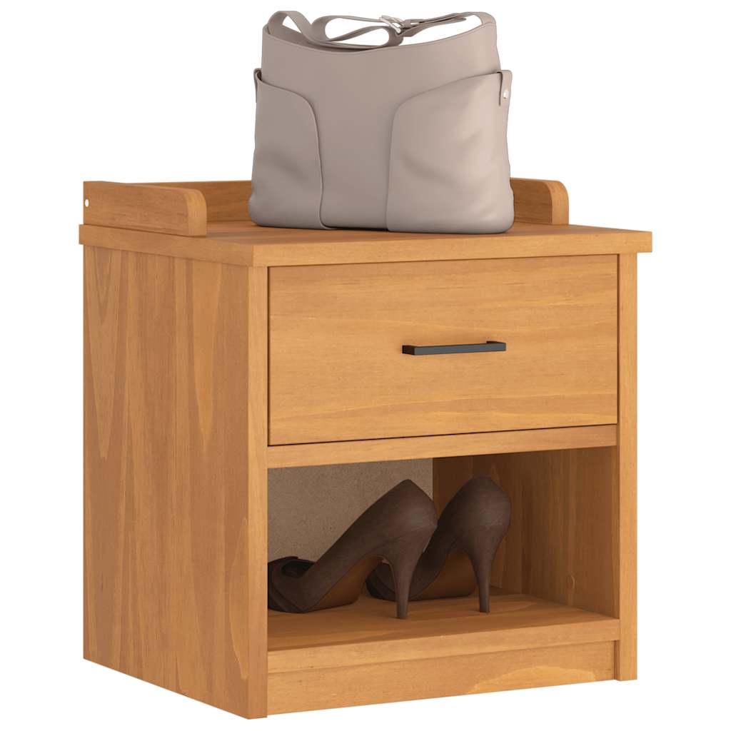 vidaXL Flurbank SANDNES 45x40x50 cm Massivholz Kiefer