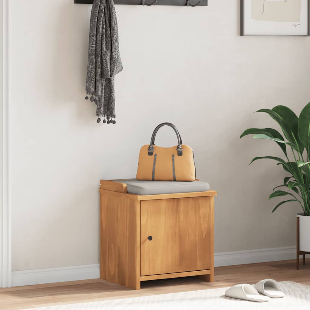 vidaXL Flurbank SANDNES 45x40x50 cm Massivholz Kiefer