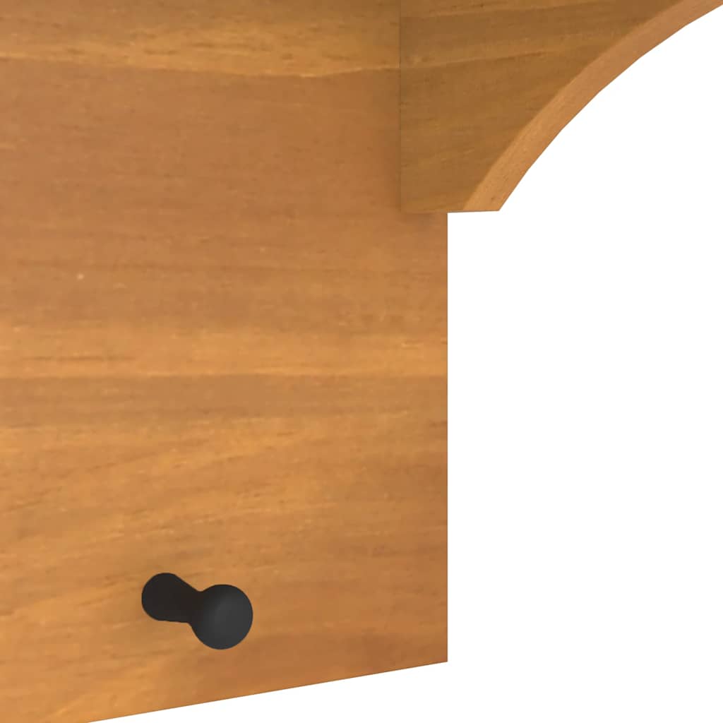 vidaXL Wandgarderobe SANDNES 43x30x42 cm Massivholz Kiefer
