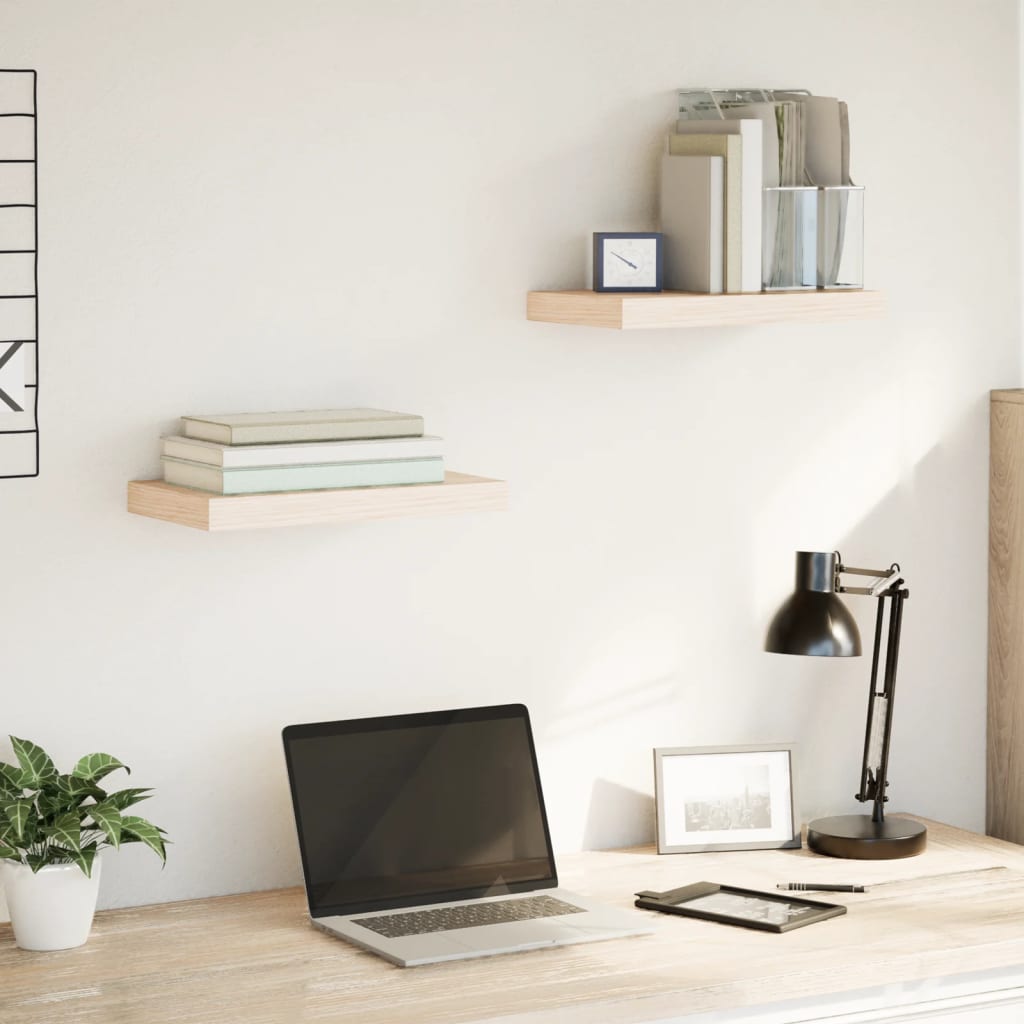 vidaXL Schweberegal 23x23,5x4 cm Holzwerkstoff