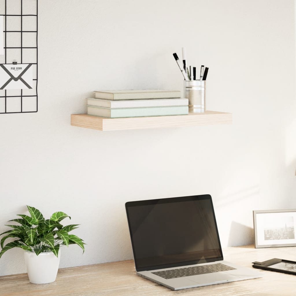 vidaXL Schweberegal 23x23,5x4 cm Holzwerkstoff