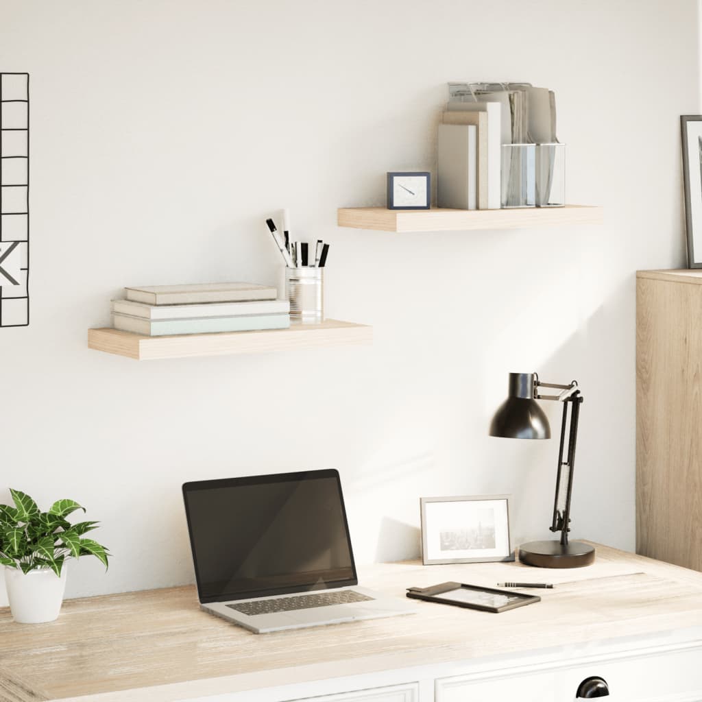 vidaXL Schweberegal 23x23,5x4 cm Holzwerkstoff