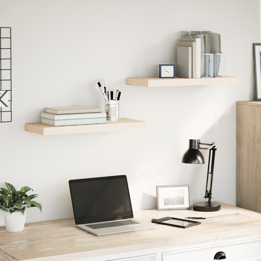 vidaXL Schweberegal 23x23,5x4 cm Holzwerkstoff