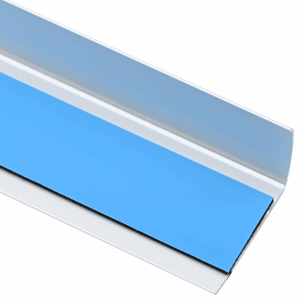 vidaXL Treppenkantenprofile 10 pcs Silber 67 x 3.5 x 3 cm Aluminium