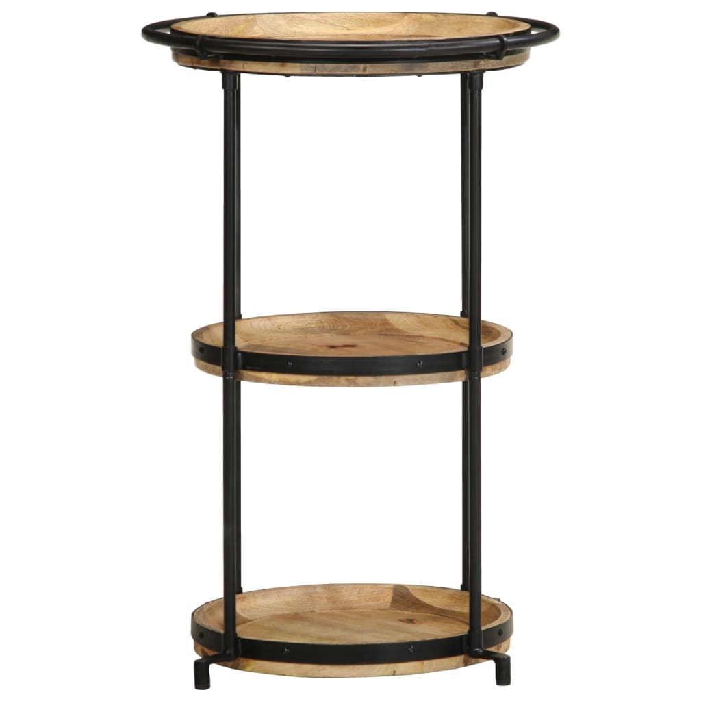 vidaXL Beistelltisch Ø55x83 cm Massivholz Mango