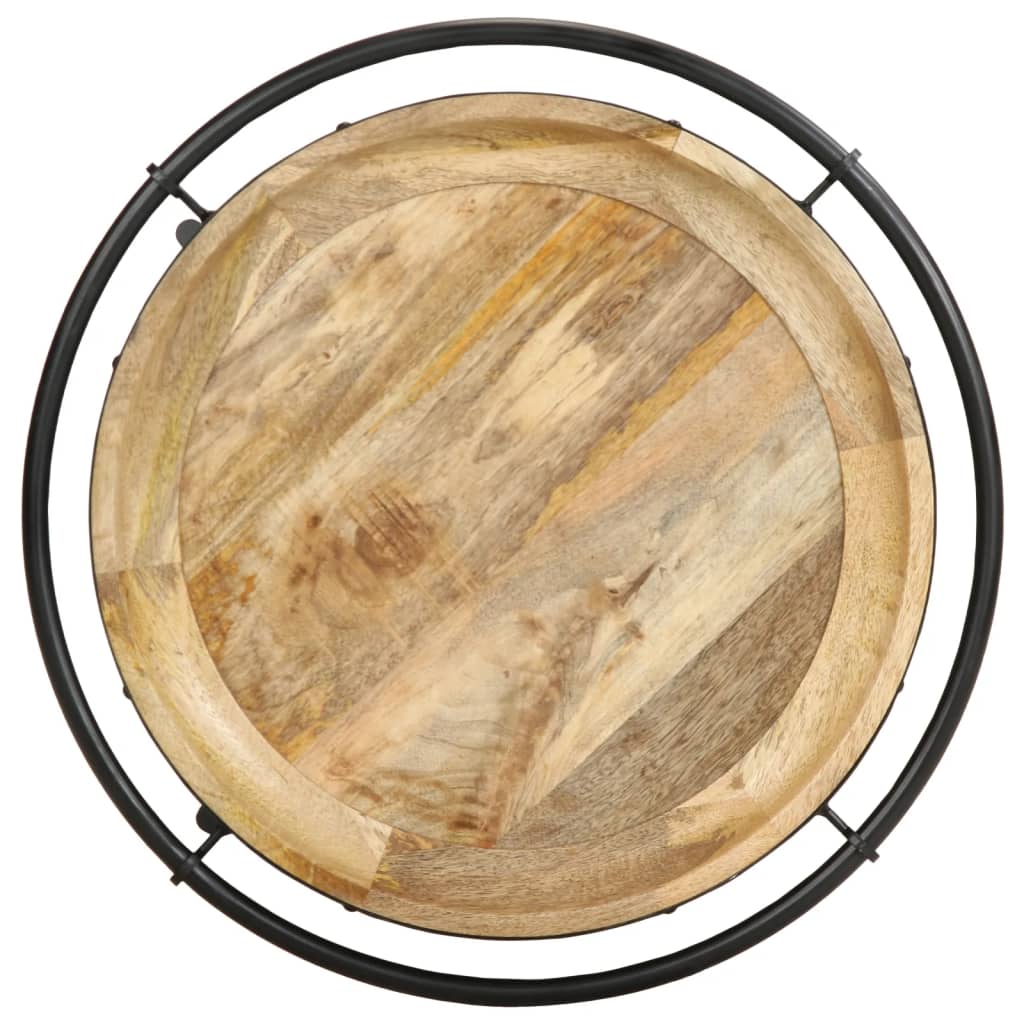 vidaXL Beistelltisch Ø55x83 cm Massivholz Mango