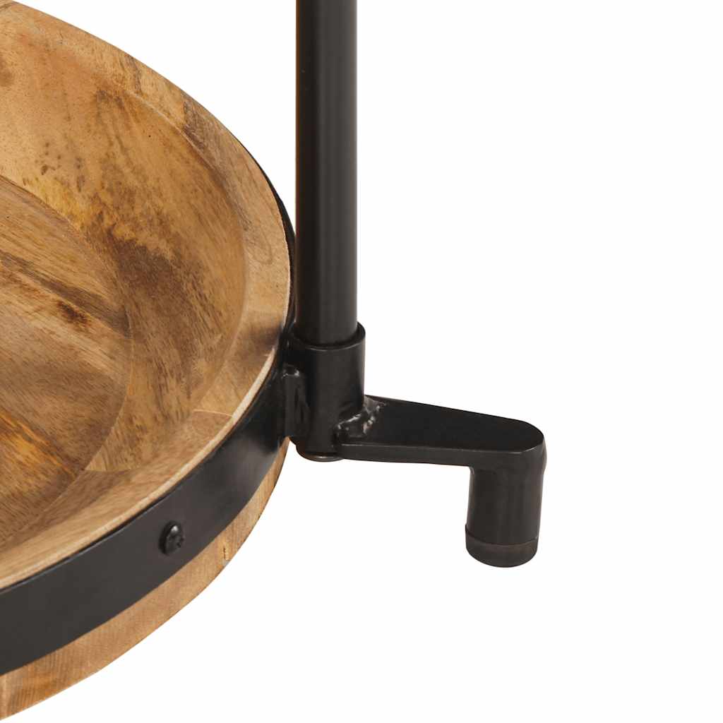vidaXL Beistelltisch Ø55x60 cm Massivholz Mango
