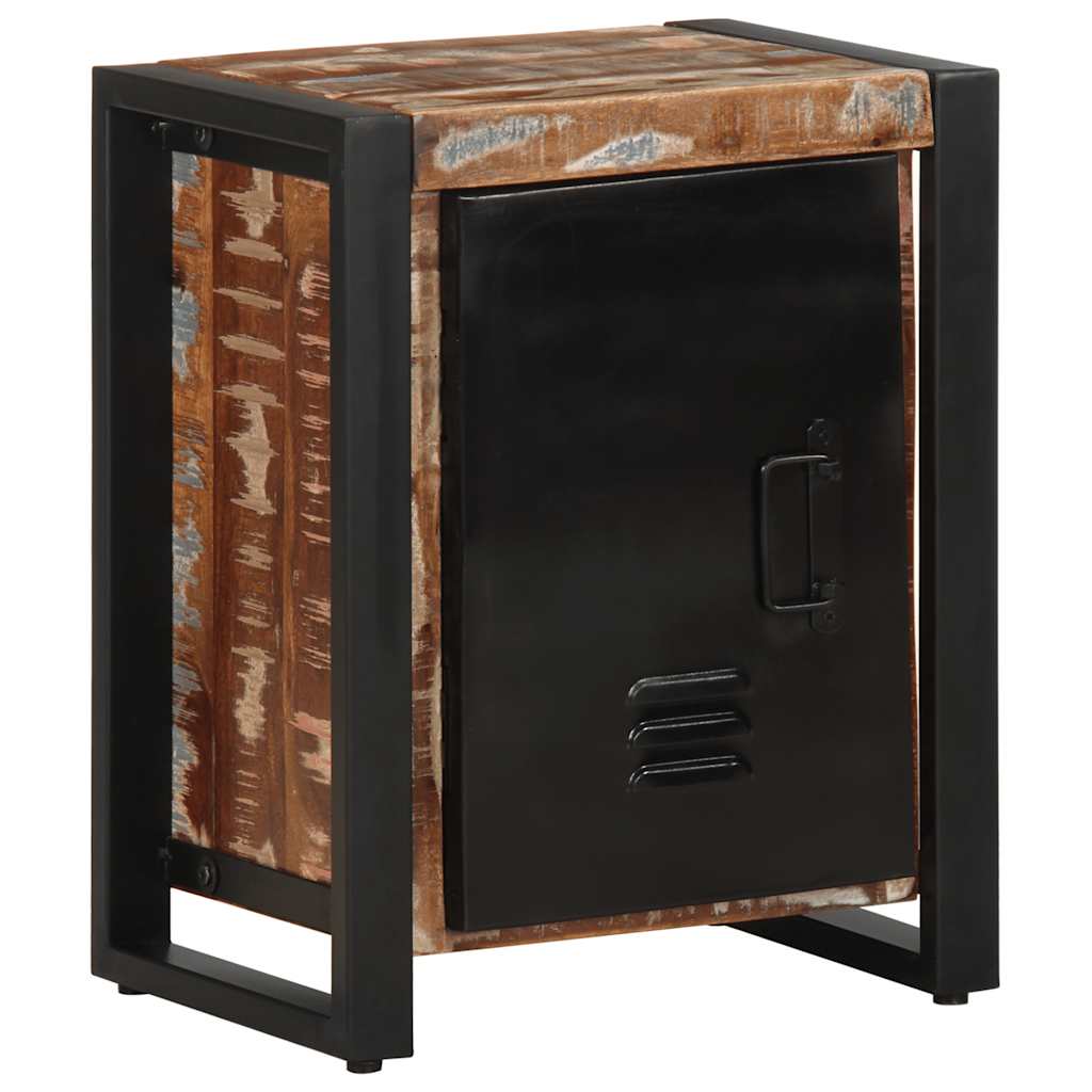 vidaXL Nachttisch 40x30x51 cm Raues Mangoholz