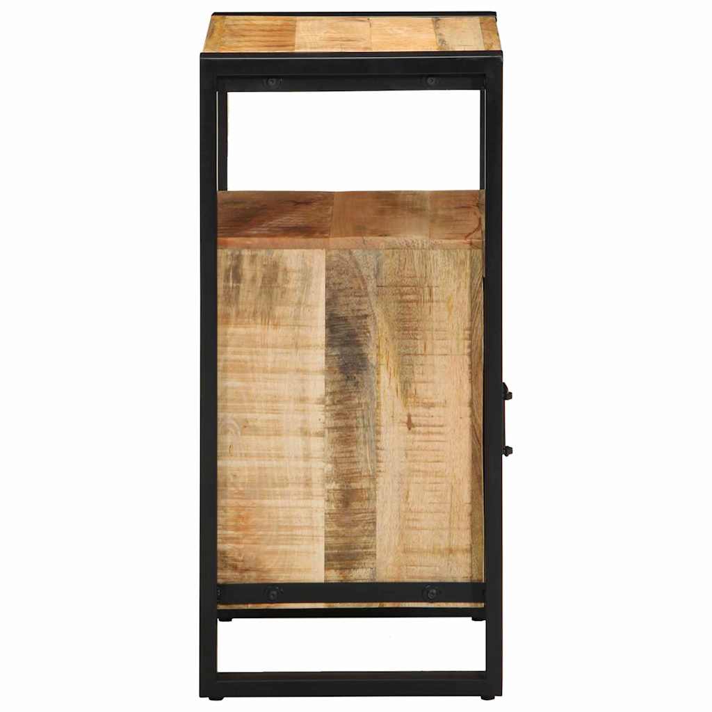 vidaXL Badezimmerschrank Braun 40 x 35 x 75 cm Massivholz Mango