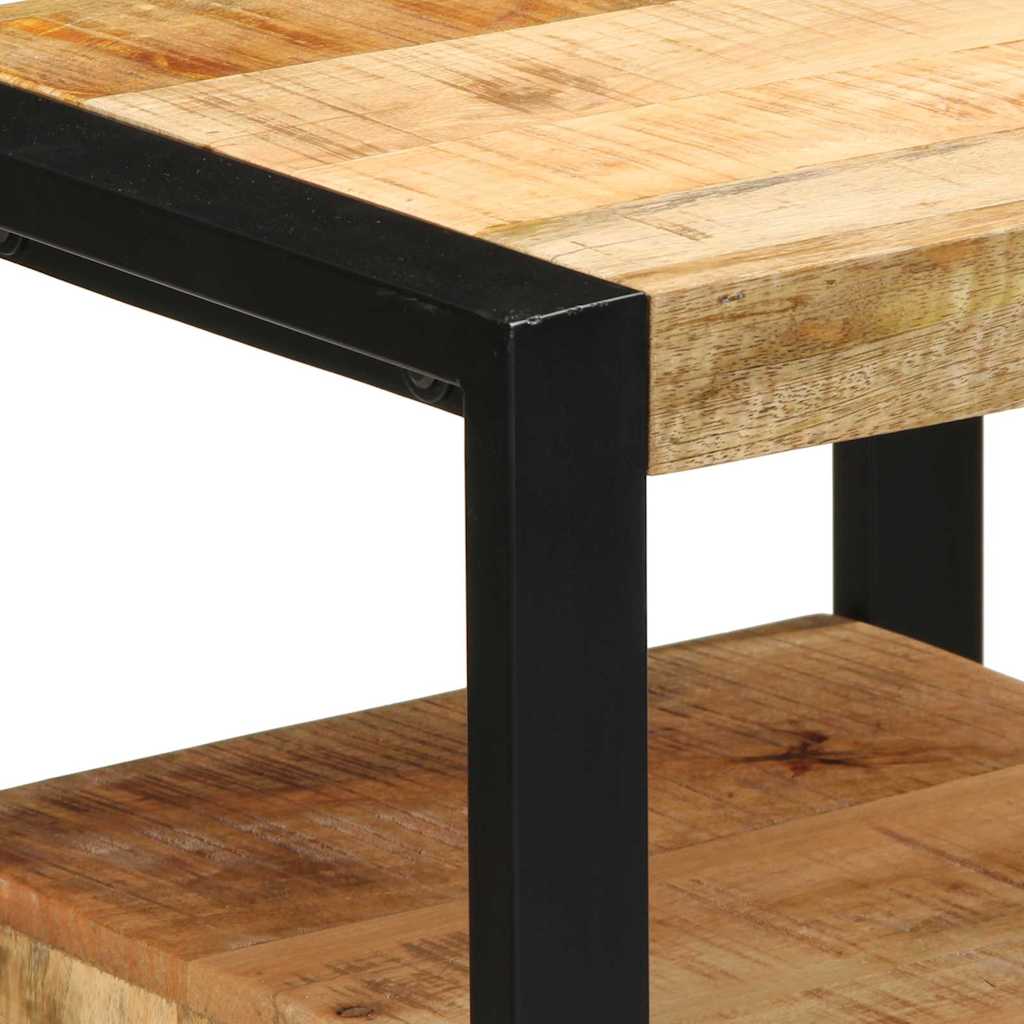 vidaXL Badezimmerschrank Braun 40 x 35 x 75 cm Massivholz Mango