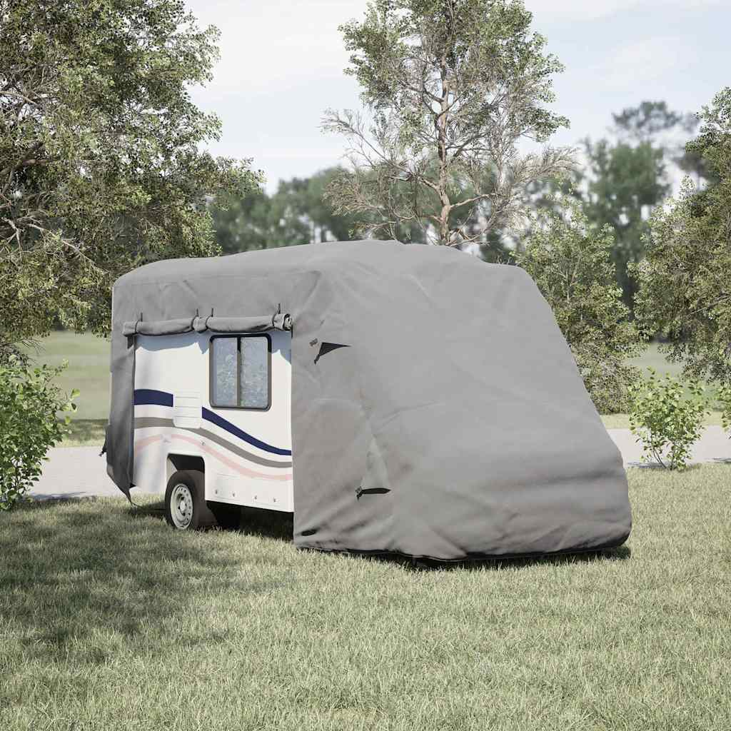 vidaXL Schutzhülle für Wohnmobil Grau 570x235x275 cm Vliesstoff