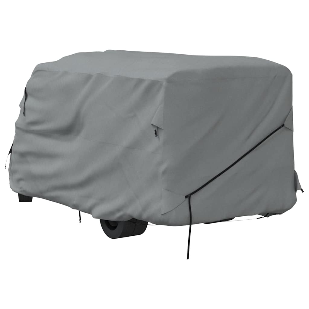vidaXL Schutzhülle für Wohnmobil Grau 570x235x275 cm Vliesstoff