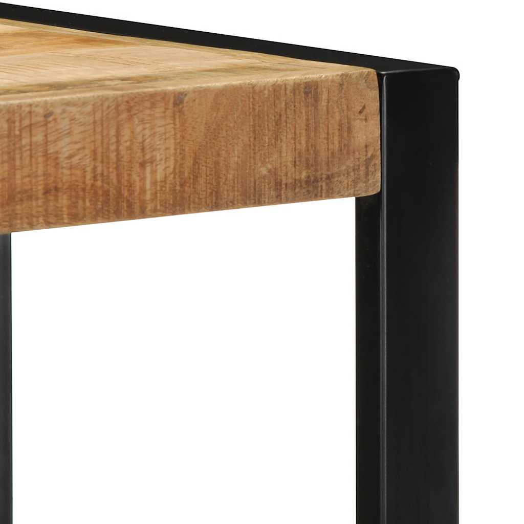 vidaXL Wandregal 35x35x100 cm Raues Massivholz Mango