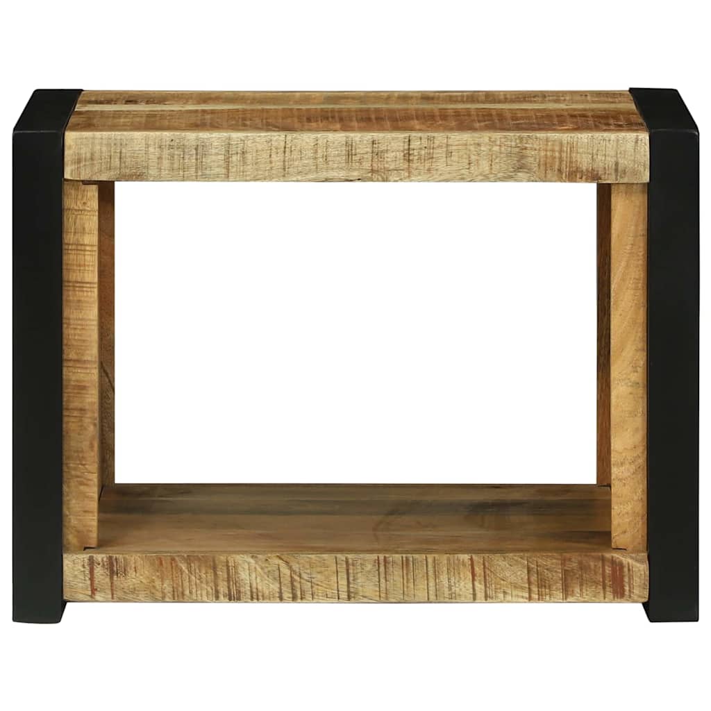 vidaXL Wandwürfel mit Speicher Braun 55 x 35 x 40 cm Massivholz Mango