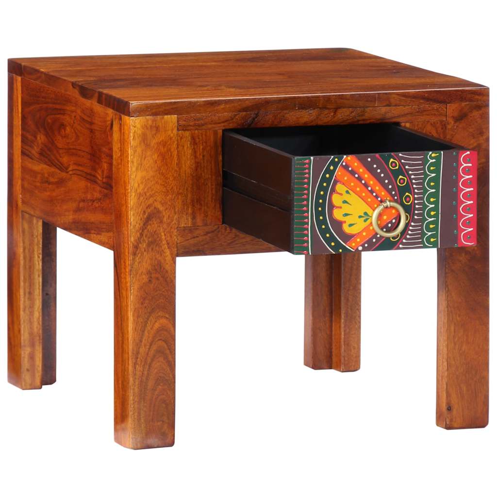 vidaXL Nachttisch 40x40x36 cm Massivholz Akazie