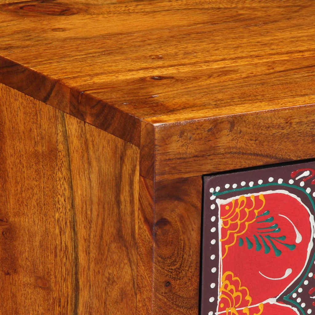 vidaXL Nachttisch 35x35x45 cm Massivholz Akazie