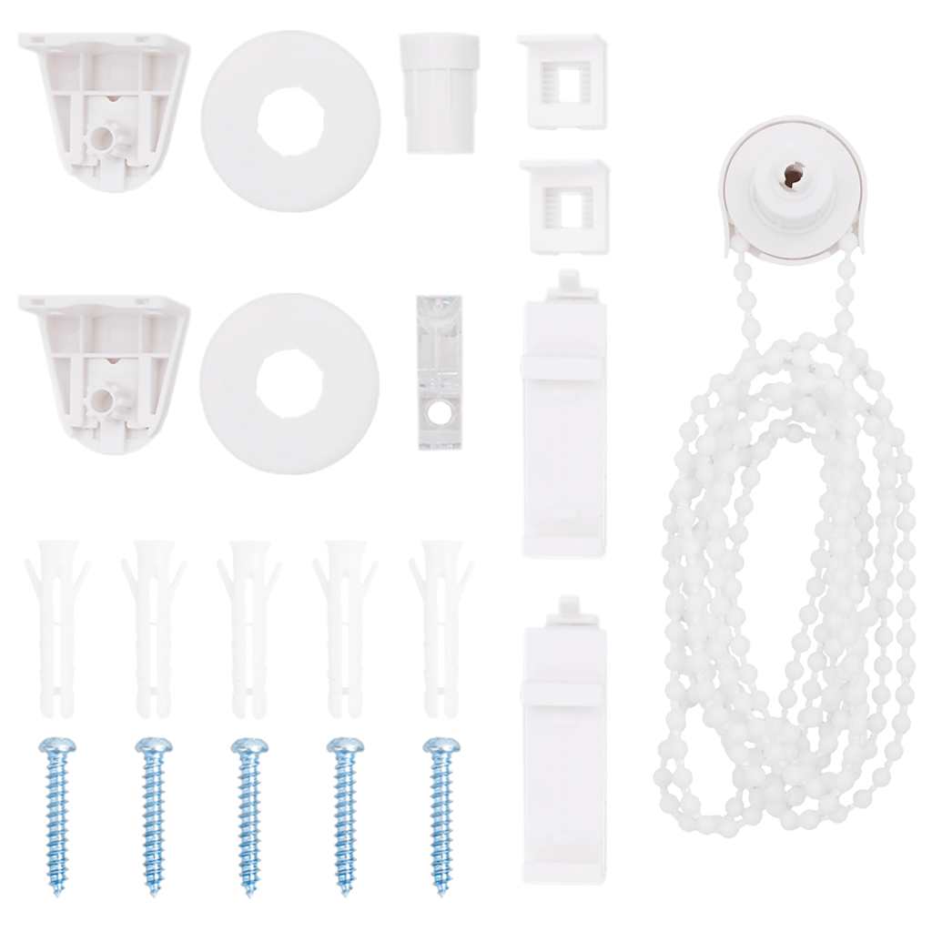 vidaXL 19-tlg. Rollo-Beschläge 18 mm