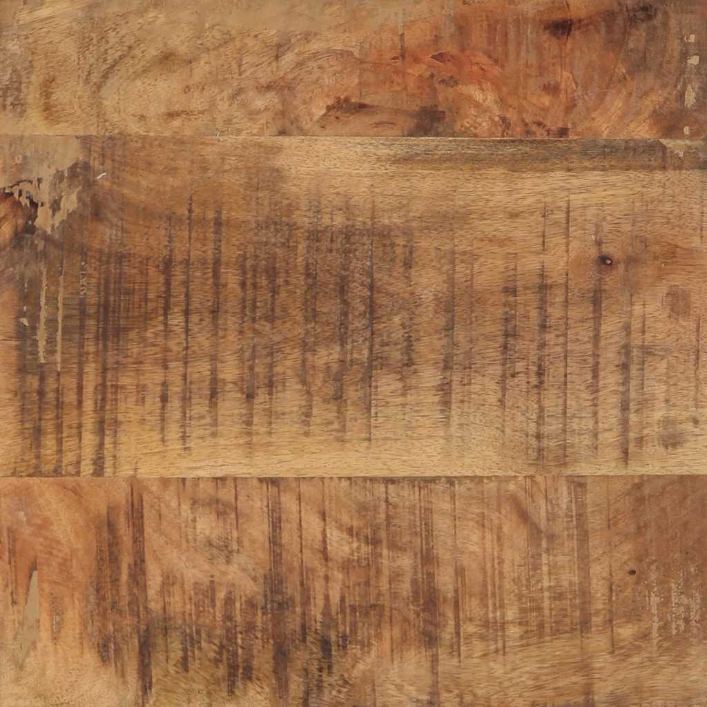 vidaXL Nachttisch 40x40x59 cm Raues Mango-Massivholz