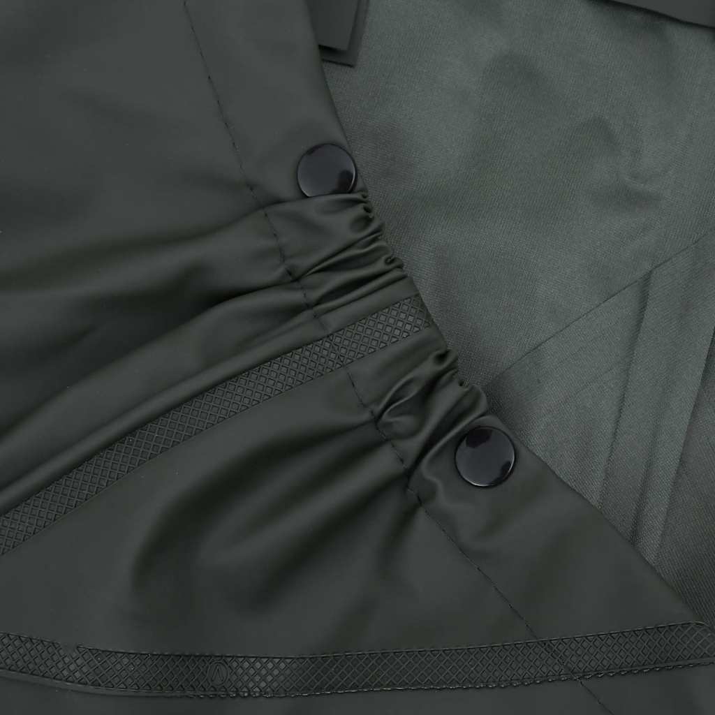 vidaXL Wathose mit Stiefeln Dunkelgrün Größe 38