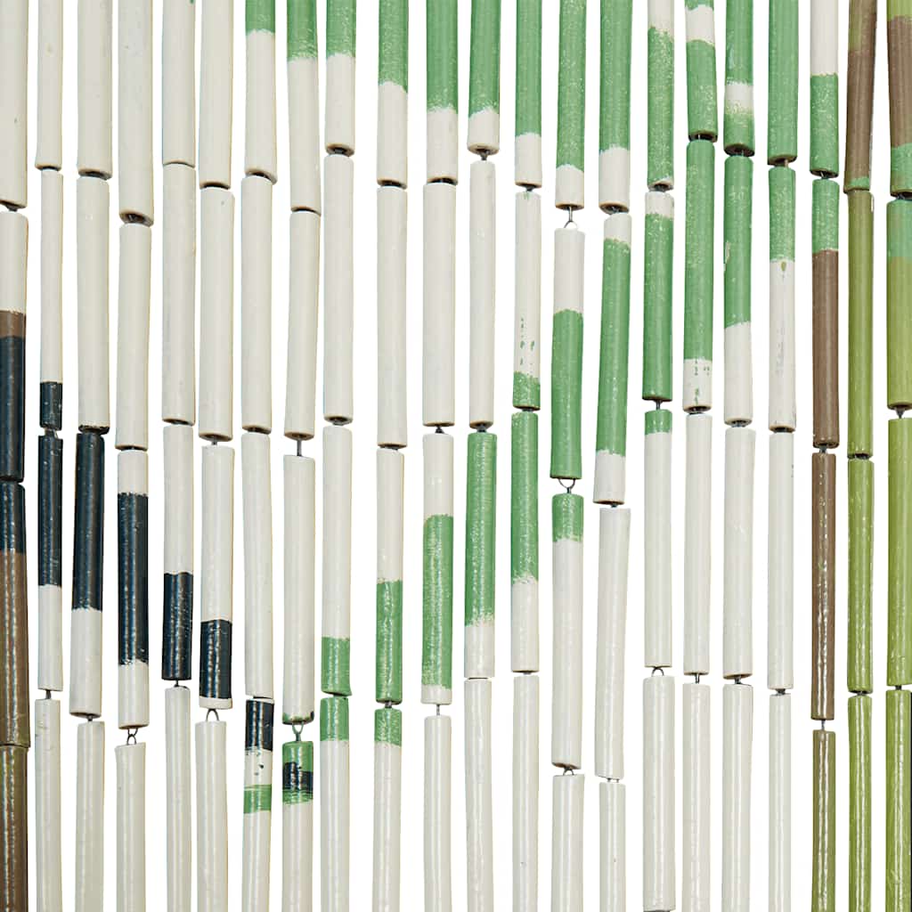 vidaXL Insekten-Türvorhang Bambus Druck 90x220 cm Bambus