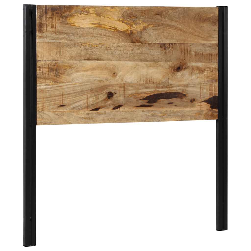 vidaXL Kopfteil 100 cm Massivholz Mango und Eisen