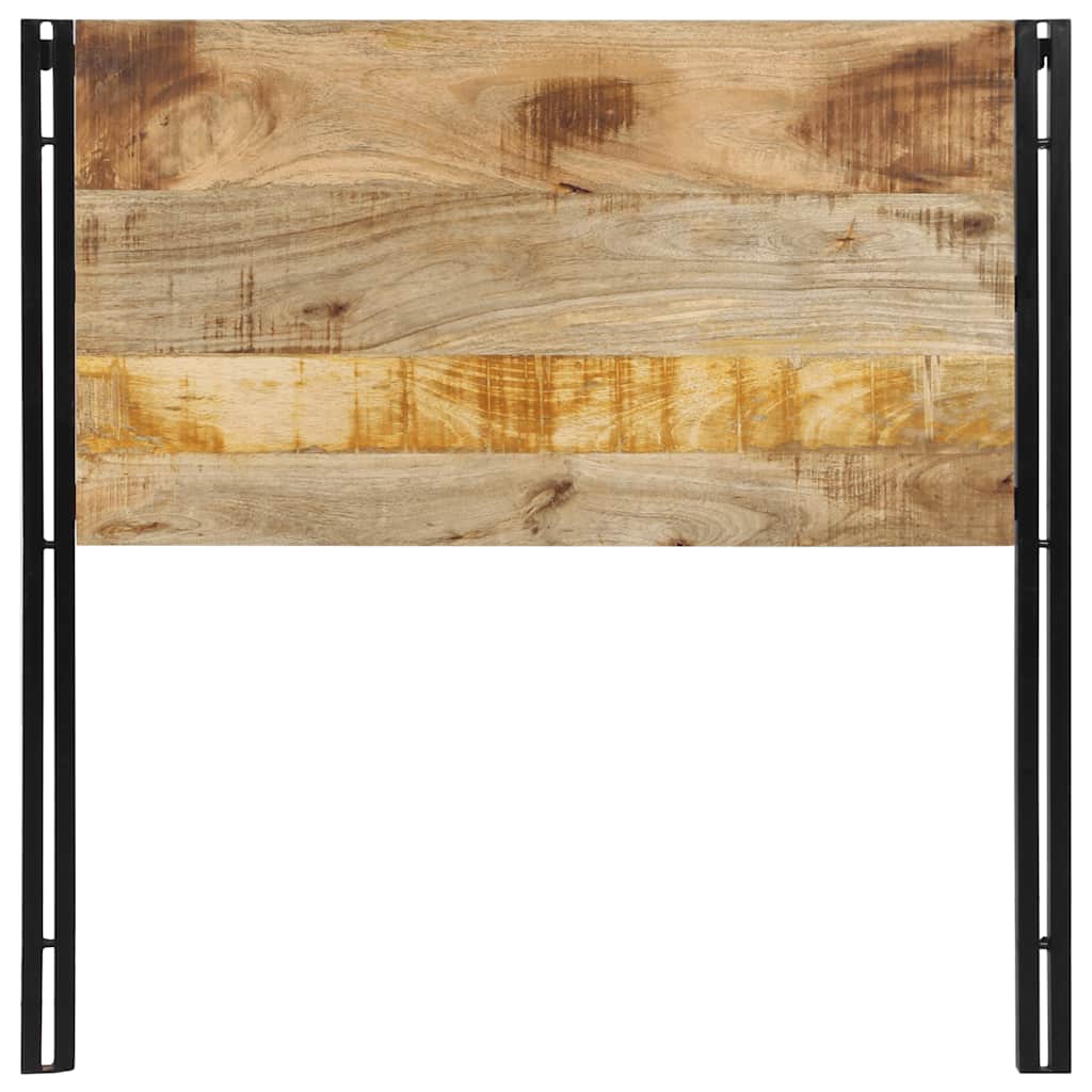 vidaXL Kopfteil 100 cm Massivholz Mango und Eisen