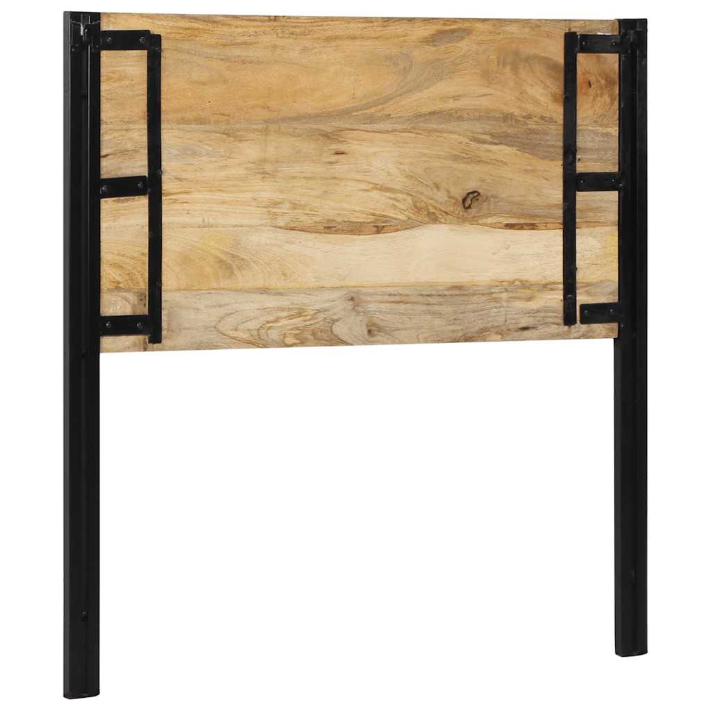 vidaXL Kopfteil 100 cm Massivholz Mango und Eisen