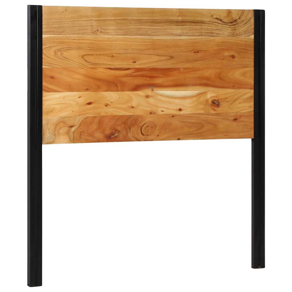 vidaXL Kopfteil 100 cm Massivholz Mango und Eisen