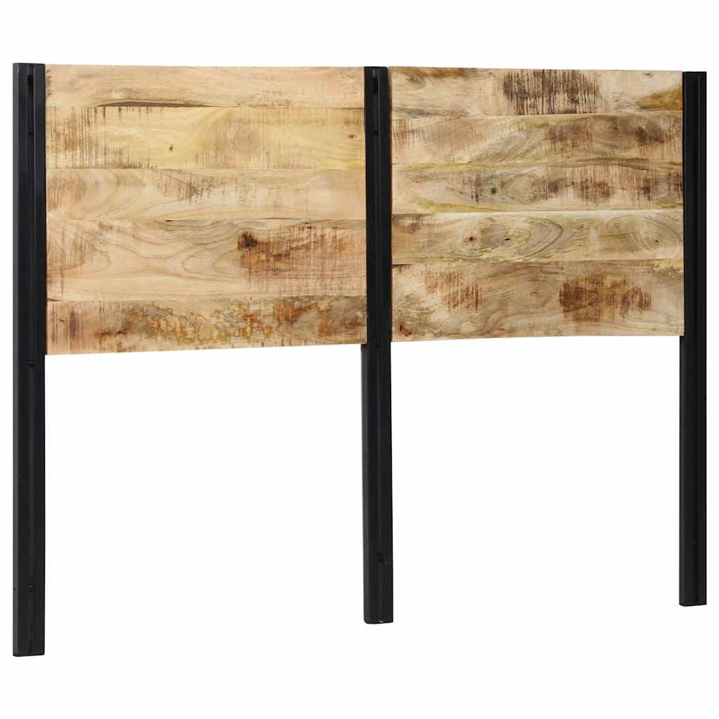 vidaXL Kopfteil 100 cm Massivholz Mango und Eisen