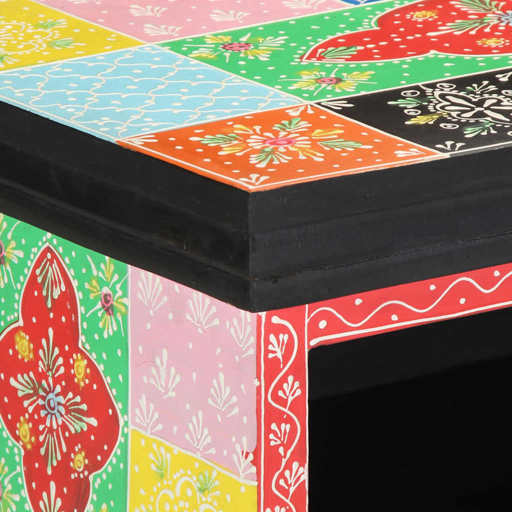 vidaXL TV-Schränk mit Regal Mehrfarbig 80 x 30 x 22 cm Holzwerkstoff