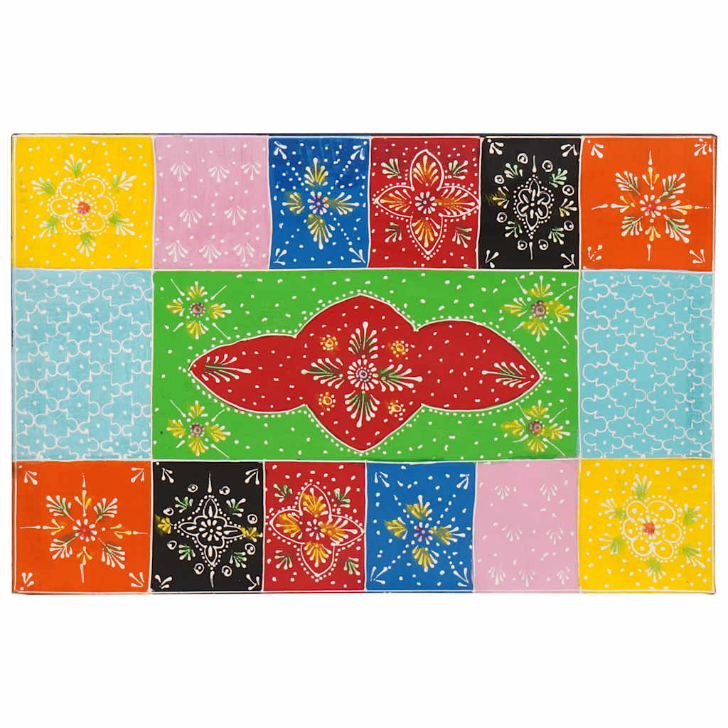 vidaXL Aufbewahrungsbox Mehrfarbig 60 x 40 x 40 cm Massivholz Mango