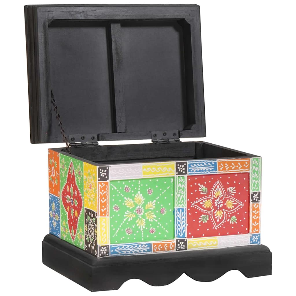 vidaXL Aufbewahrungsbox Mehrfarbig 60 x 40 x 40 cm Massivholz Mango