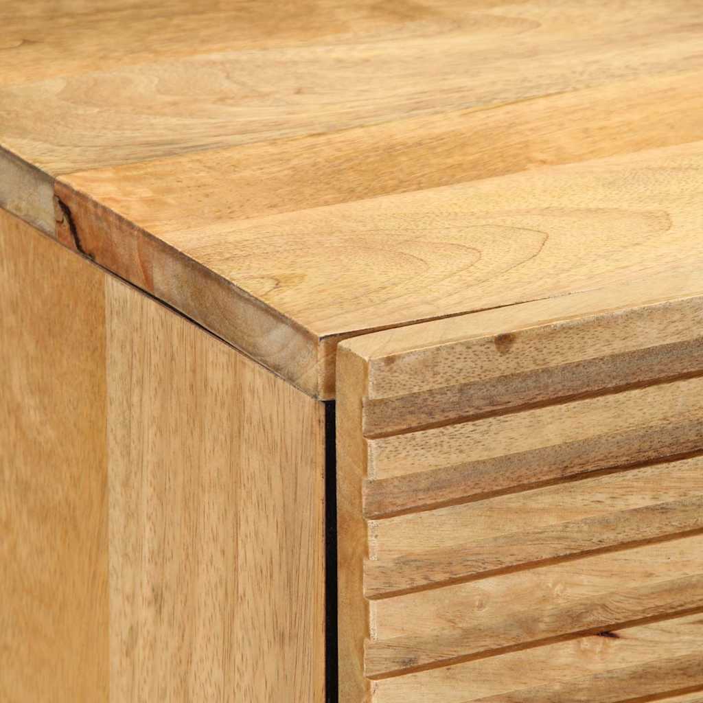 vidaXL Nachttisch Braun 50x33x60 cm Massivholz Mango