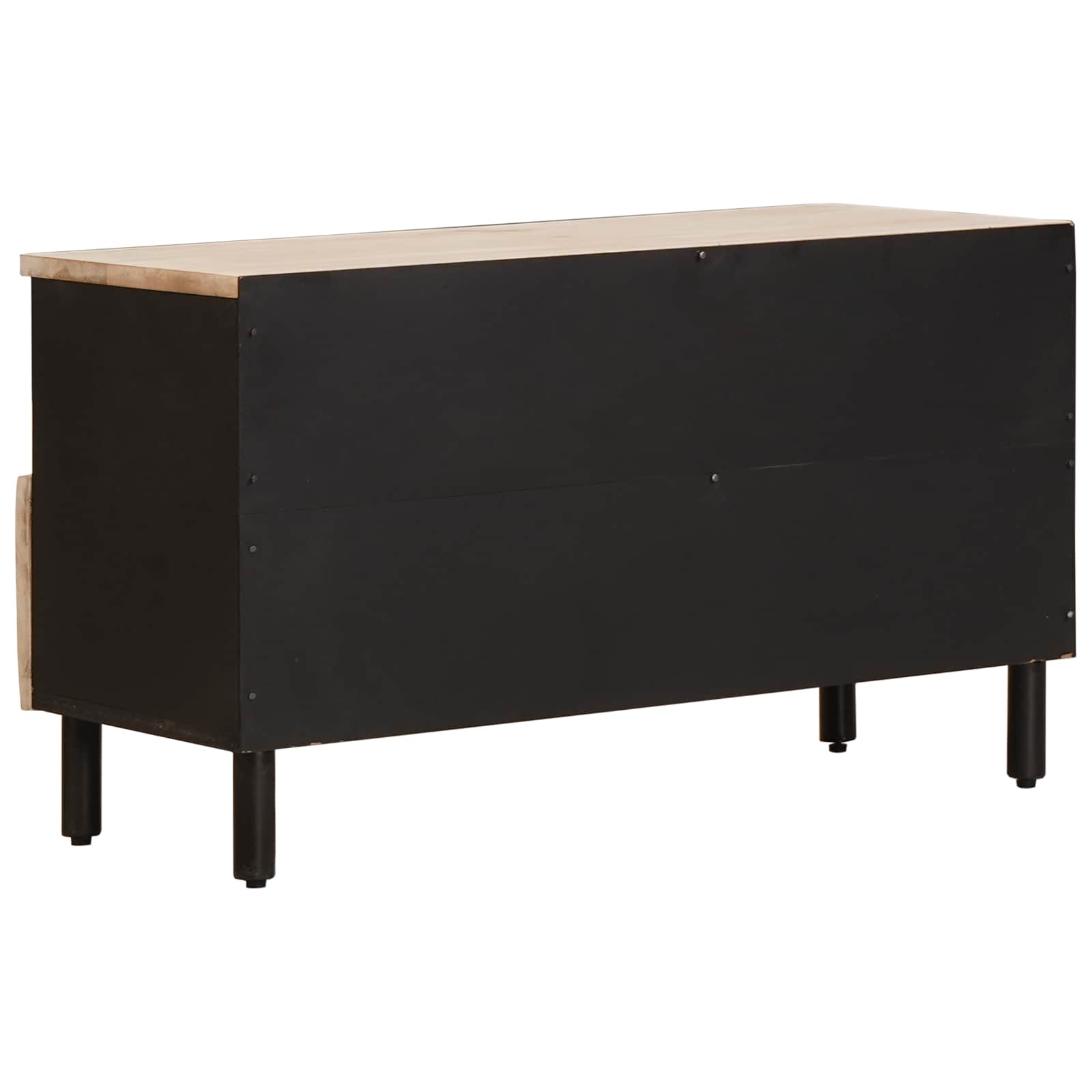 vidaXL TV-Schränk Weiße gewaschene Oberfläche 80 x 33 x 46 cm