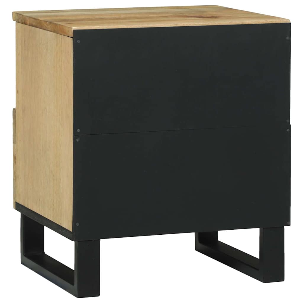 vidaXL Nachttisch Braun 40 x 33 x 46 cm Massivholz Akazie